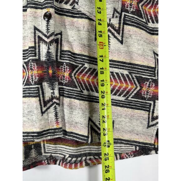 Rock and roll denim Aztec Button Up Cotton Thick Material Women’s Medium - Picture 4 of 5